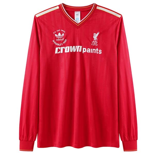 Tailandia Camiseta Liverpool Primera Equipación ML Retro 1985/86